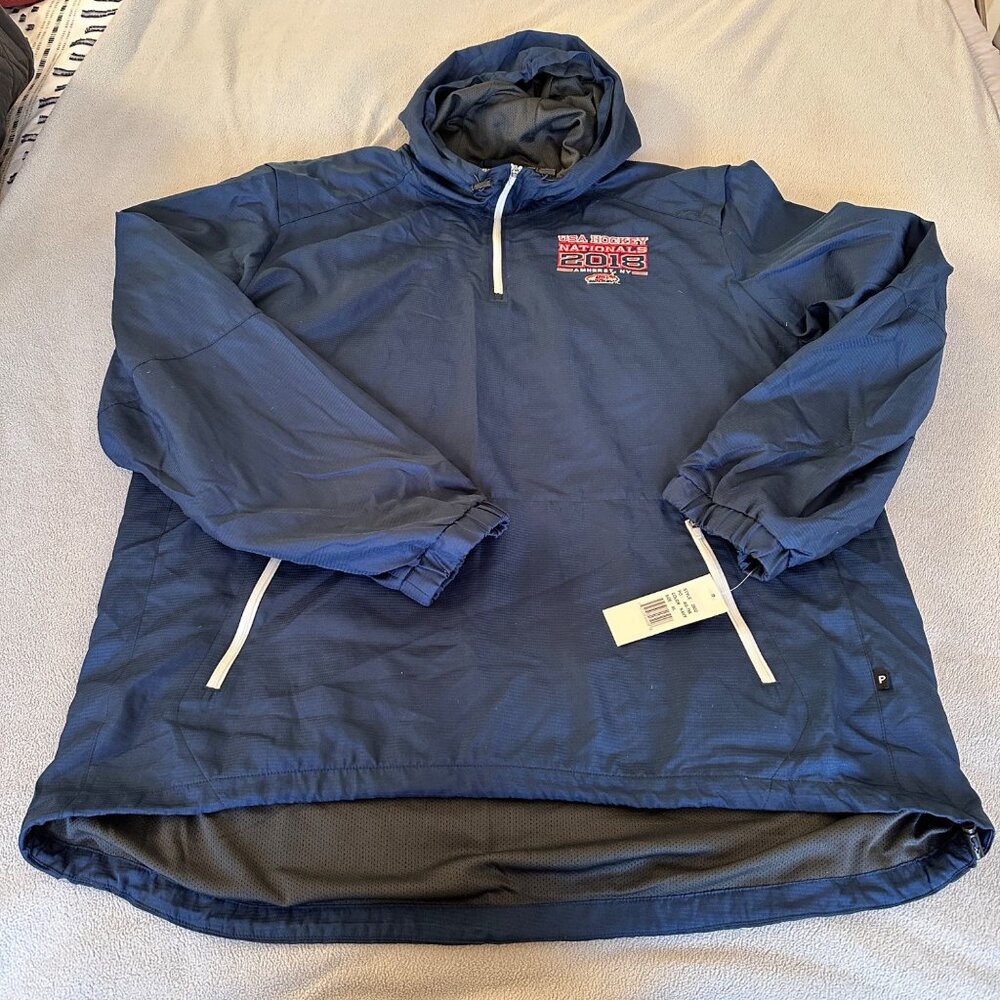 Pinnacle Sportswear Jacket Mens XL‎ USA Hockey Nationals 2018 Pullover New
